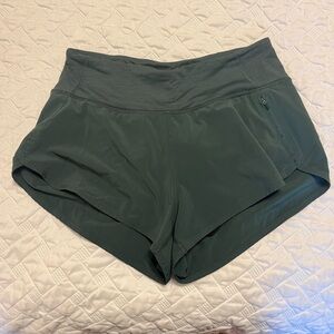 Outdoor Voices Hunter Green Shorts